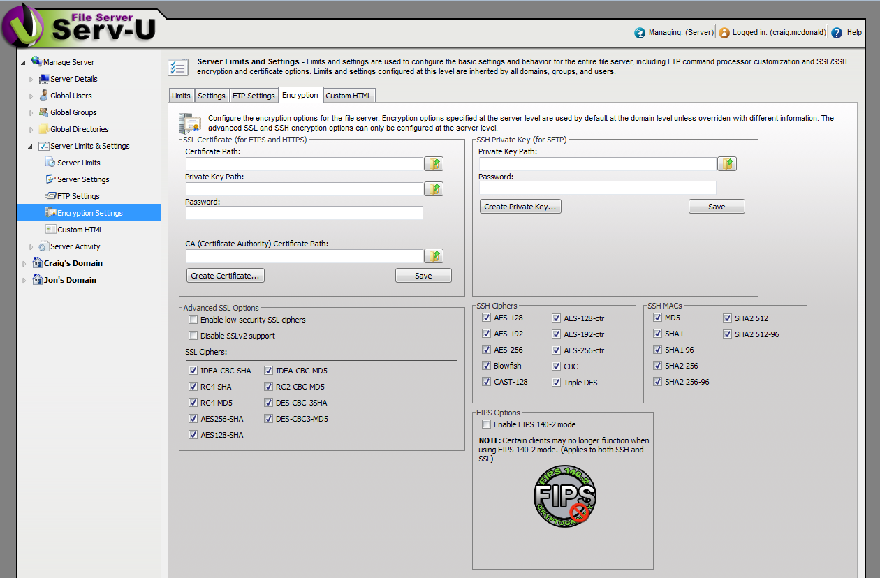 Serv-U Encryption Settings.png